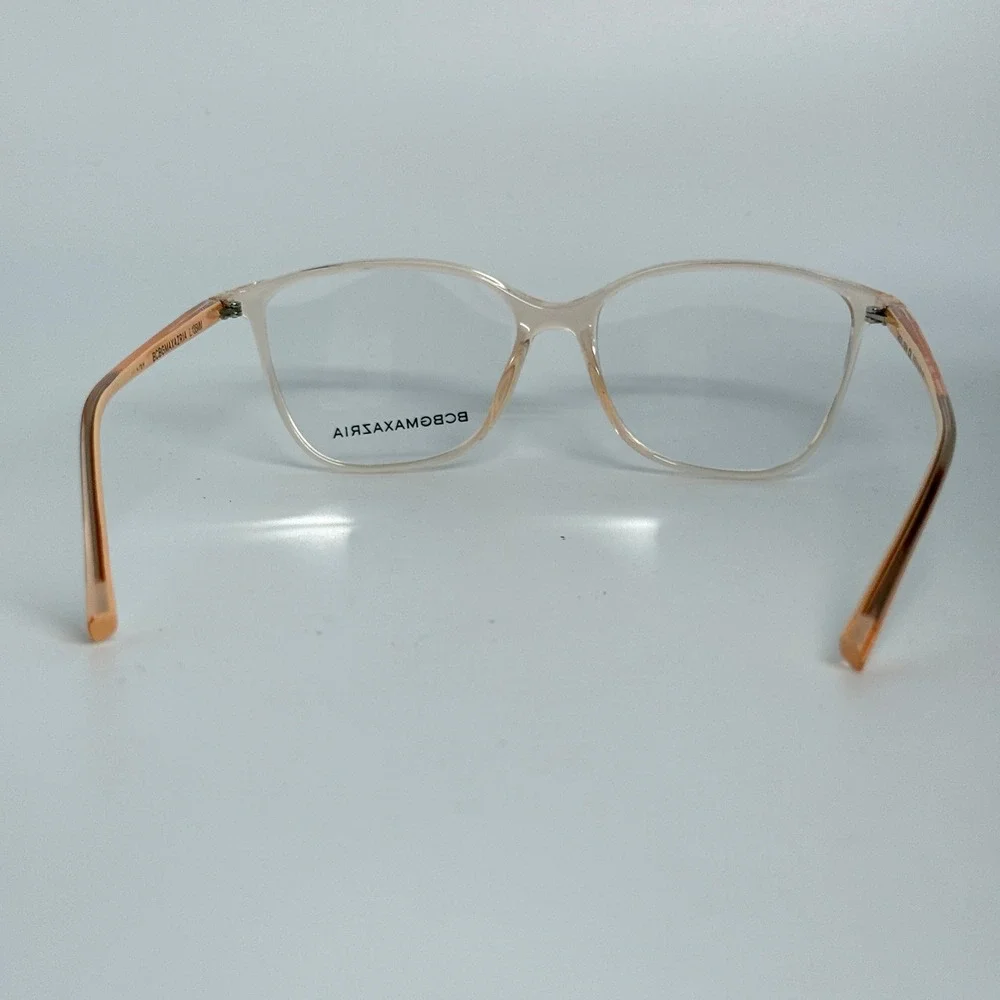 BCBGMAXAZRIA Farrah Ni Idfe‎ Eyeglasses Frames Peach Cat Eye L135mm 21379